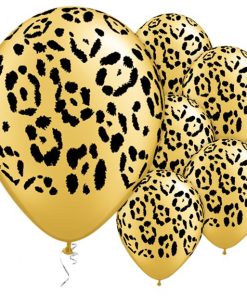 Leopards Spots Printed Latex Balloons