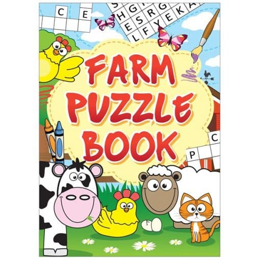 Mini Farm Themed Puzzle Book