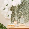 Mini White Foliage Balloon Arch Kit