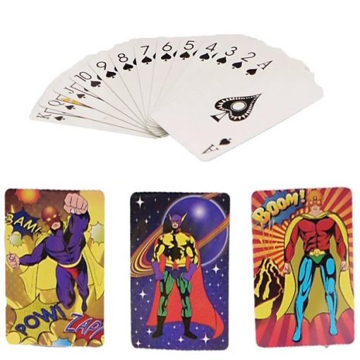 Superhero Themed Mini Playing Cards