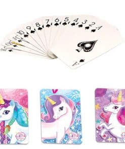 Unicorn Themed Mini Playing Cards