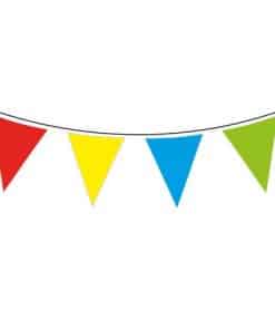 Rainbow Party Plastic Bunting