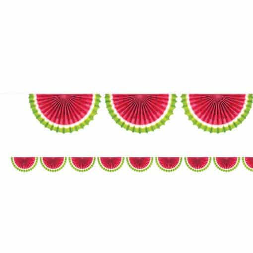 Watermelon Paper Bunting