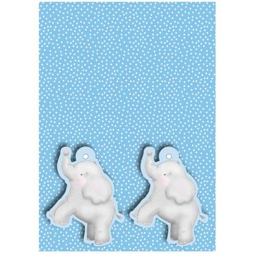 2 x Baby Boy Wrapping Paper & Tags