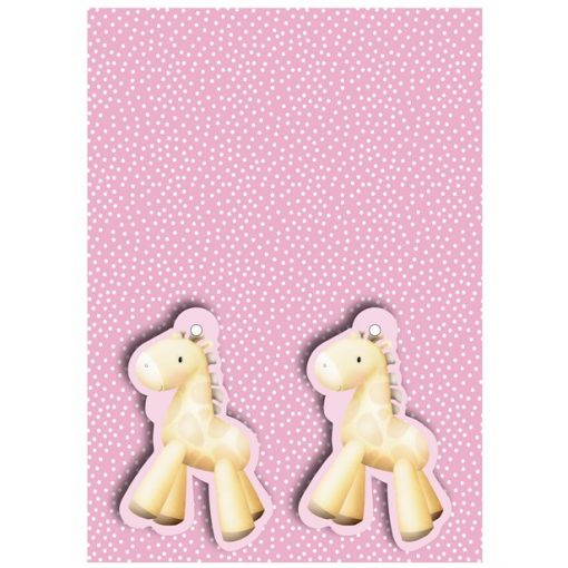 Baby Girl Wrapping Paper & Tags