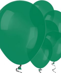 Forest Green Latex Balloons