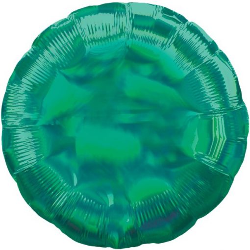 Green Iridescent Round Balloon