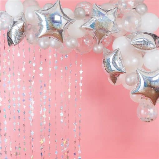 Iridescent Balloon Arch