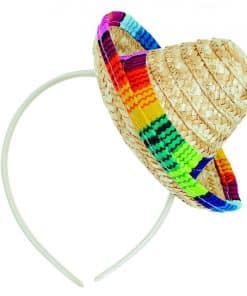 Mini Mexican Sombrero Headband