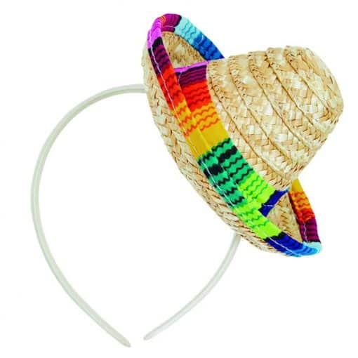 Mini Mexican Sombrero Headband