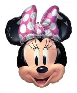 Minnie Mouse Head Party Balloon