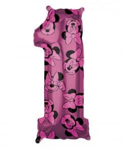 Minnie Mouse Number 1 Balloon