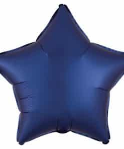 Navy Blue Star Foil Balloon