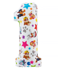 Paw Patrol Number 1 Shaped Balloon