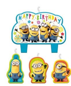 Minions Birthday Candles