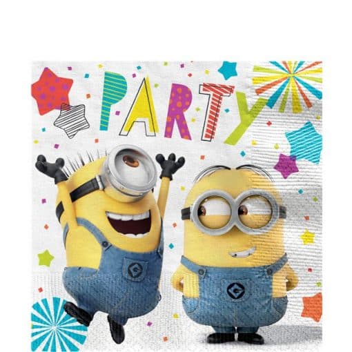 Minions Party Paper Napkins