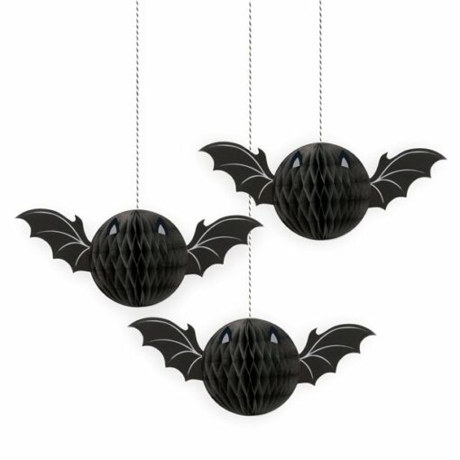 Bat Honeycomb Hanging Decoration