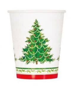 Classic Christmas Paper Cups