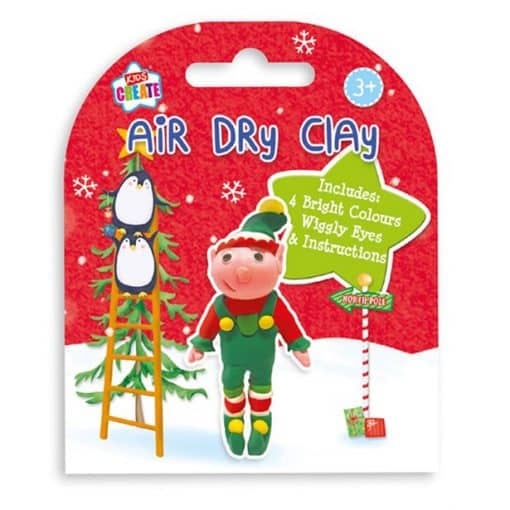 Christmas Elf Air Dry Clay Kit