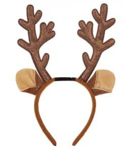 Glitter Reindeer Headband