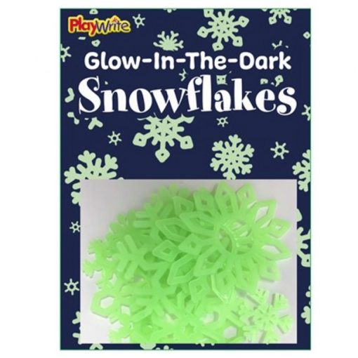 Christmas Glow In The Dark Snowflakes