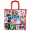 Naughty Elf Collage Woven Bag