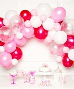 Pink Balloon Arch Garland Decorating Kit