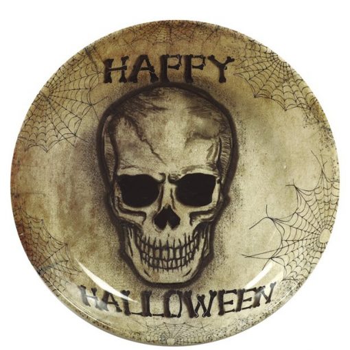 Halloween Skull Serving Bowl