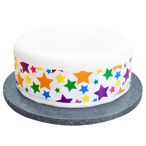 Bright Superstars Cake Frill