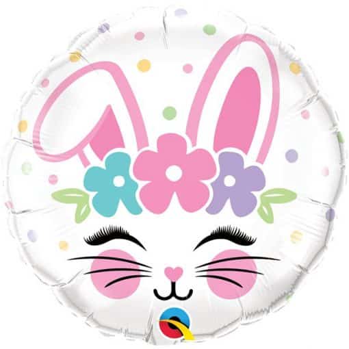 Cute Bunny Face Balloon