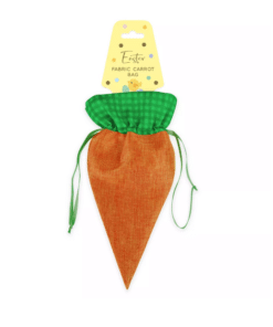 Easter Carrot Fabric Bag