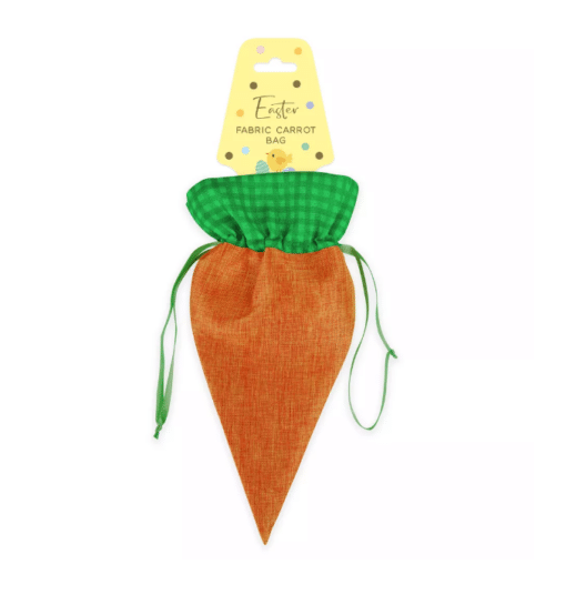 Easter Carrot Fabric Bag