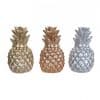 Metallic Pineapple Candle