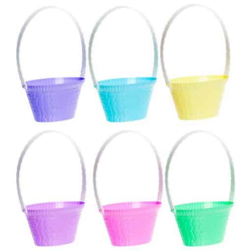 Mini Pastel Easter Baskets