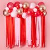 Valentine's Balloon & Streamer Backdrop