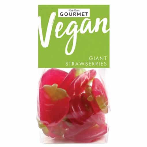 Vegan Giant Strawberries Sweets