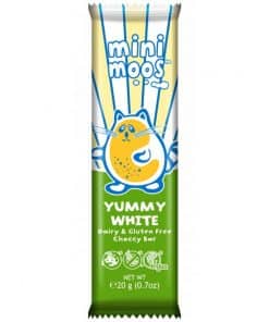 Vegan Mini Moo's Organic Yummy White Chocolate Bar