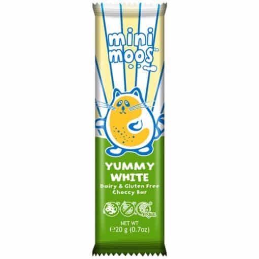 Vegan Mini Moo's Organic Yummy White Chocolate Bar