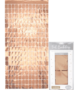 Rose Gold Backdrop Curtain