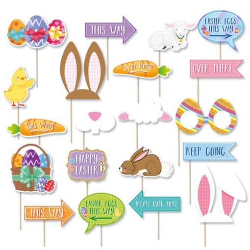 Easter Hunt Props & Signs