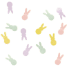 Bunny Shaped Table Confetti