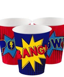 Superhero Party Paper Cups