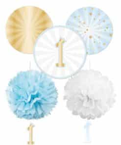 1st Birthday Blue Decorating Kit