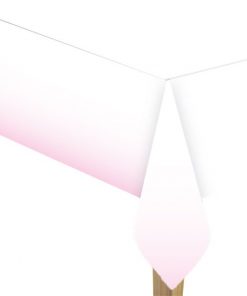 1st Birthday Pink Paper Tablecover