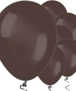 Chocolate Brown Latex Balloons