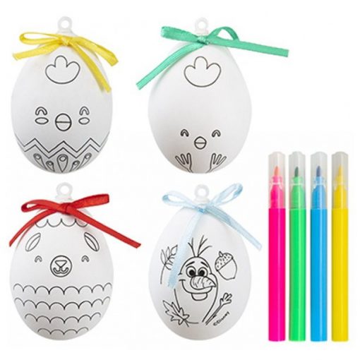 Colour in Your Own Hanging Egg Decs