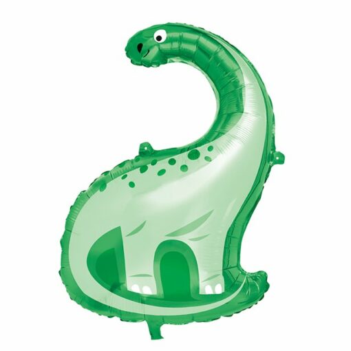 Giant Green Dinosaur Foil Balloon