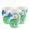 Dino-Roar Paper Party Cups - 266ml