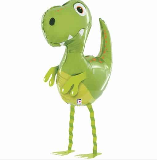 T-Rex Dinosaur Walking Foil Balloon