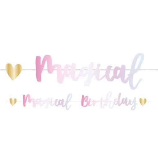 Fairy Princess 'Magical Birthday' Banner